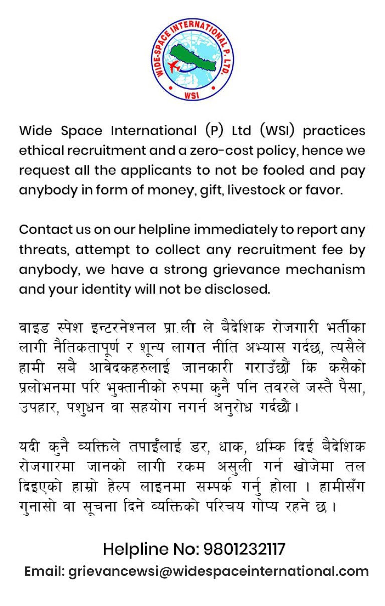 Information to all popup